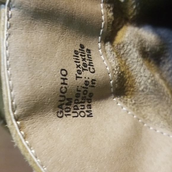 Coconut Gaucho Western Cowboy Boots size 10m - Picture 5 of 10